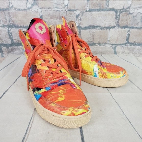 Leather Hi Top Sneakers Sparacino Cambie Hi The Long Winter Size 6USM/7.5USW - Picture 5 of 16